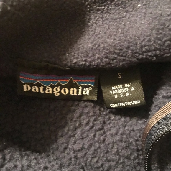 PATAGONIA HALF ZIP PULLOVER SIZE SMALL - Picture 2 of 3